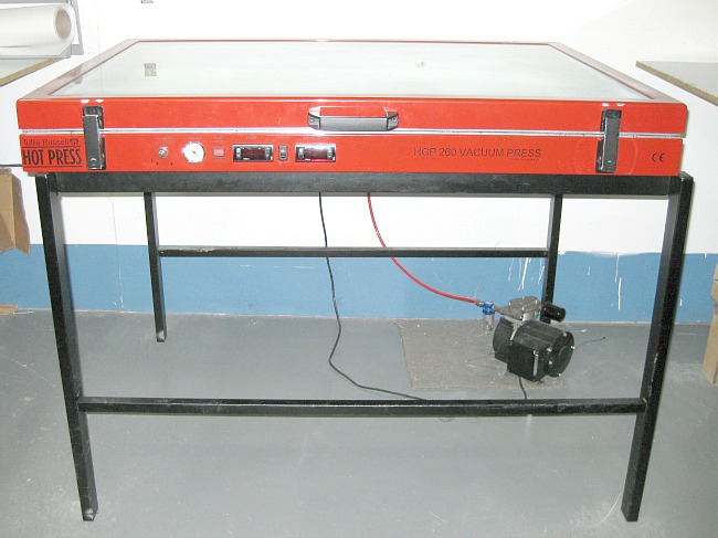 Drytac / Tullis Russell  HGP 260 Vacuum Press (Used) SKU # UFE-M1655 (AL)