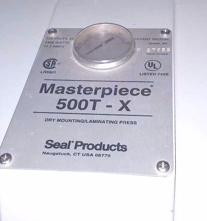 Seal Masterpiece 500T-X Dry Mount Press (used) UFE-M1685 (Michigan)