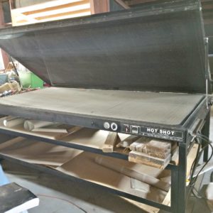 Hot Shot HS/100-BG Heat Vacuum Press Item # UFE-M1740 (used)