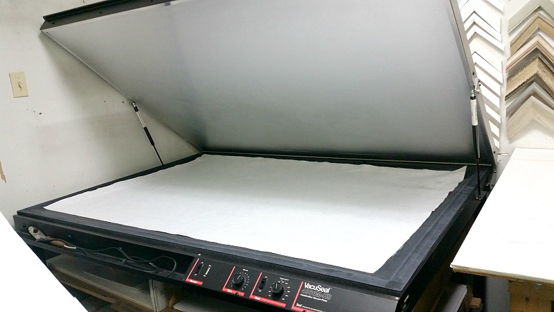 Vacuseal Bienfang 4366 M-HS Vacuum Dry Mount Press (Used) Item # UFE-M1746
