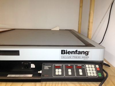 Vacuseal Bienfang 4468H Vacuum Dry Mount Press (Used) Item # UFE-M1749 (NY)