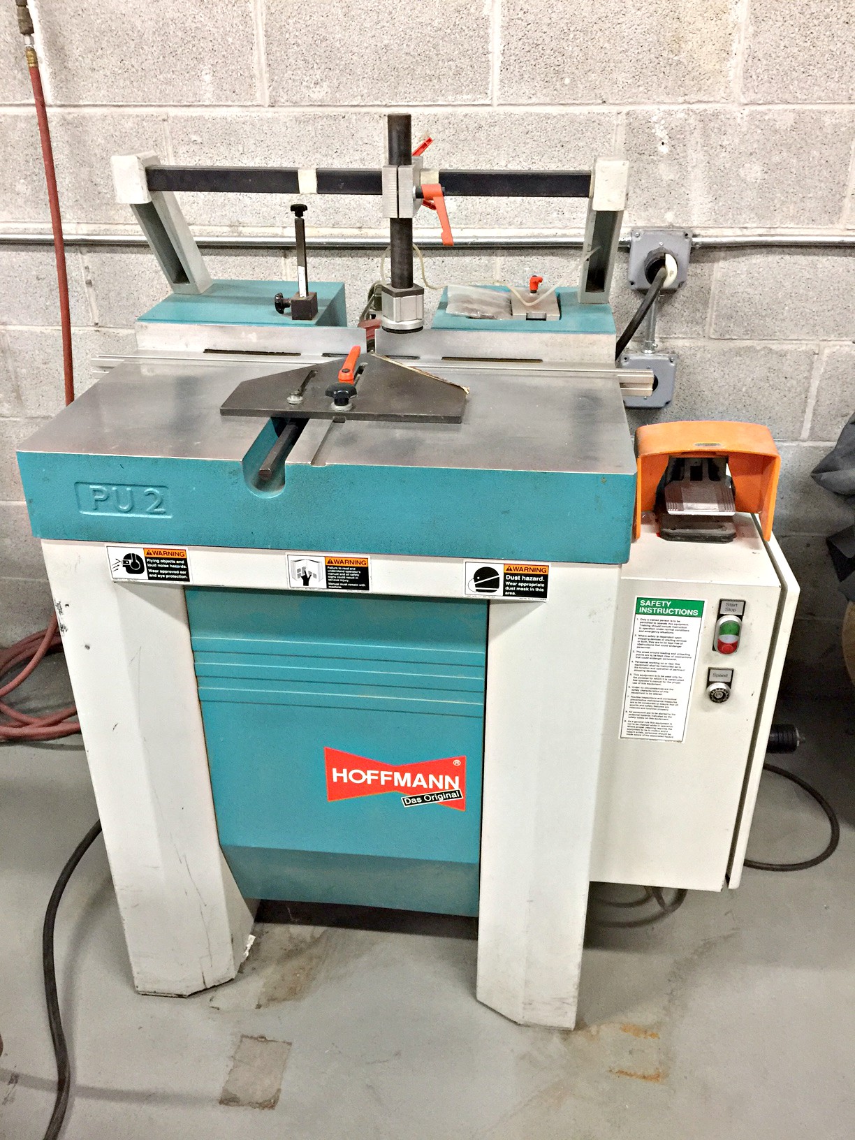 Hoffmann PU2 Dovetail Routing Machine (used) Item # UFE-S128