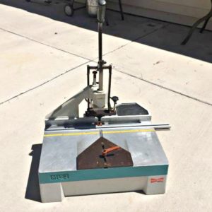 Hoffmann MU2 Bench Top Dovetail Routing Machine (used) Item # UFE-S129