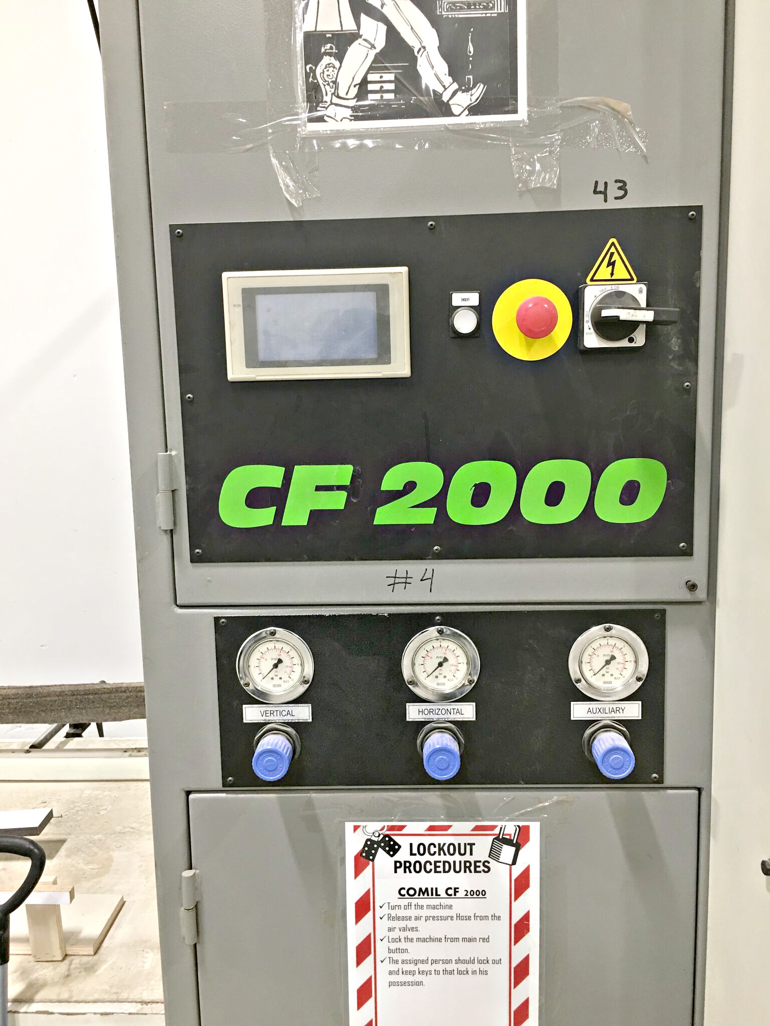 COMIL CF-2000 Pressing Clamp (used) Item # UGW-5
