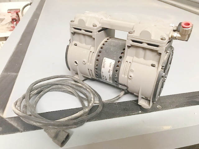 Picture Framing Equipment Lot: Bienfang / Vacuseal 4468H Press & Mitre Mite VN2+1 Vnailer (Used) Item # UE-073021D (Arkansas)