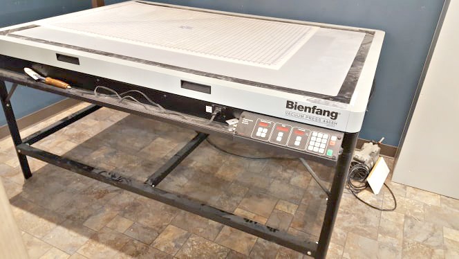 Bienfang 4468H Vacuum Dry Mount Press (Used) Item # UFE-M1764 (WA)