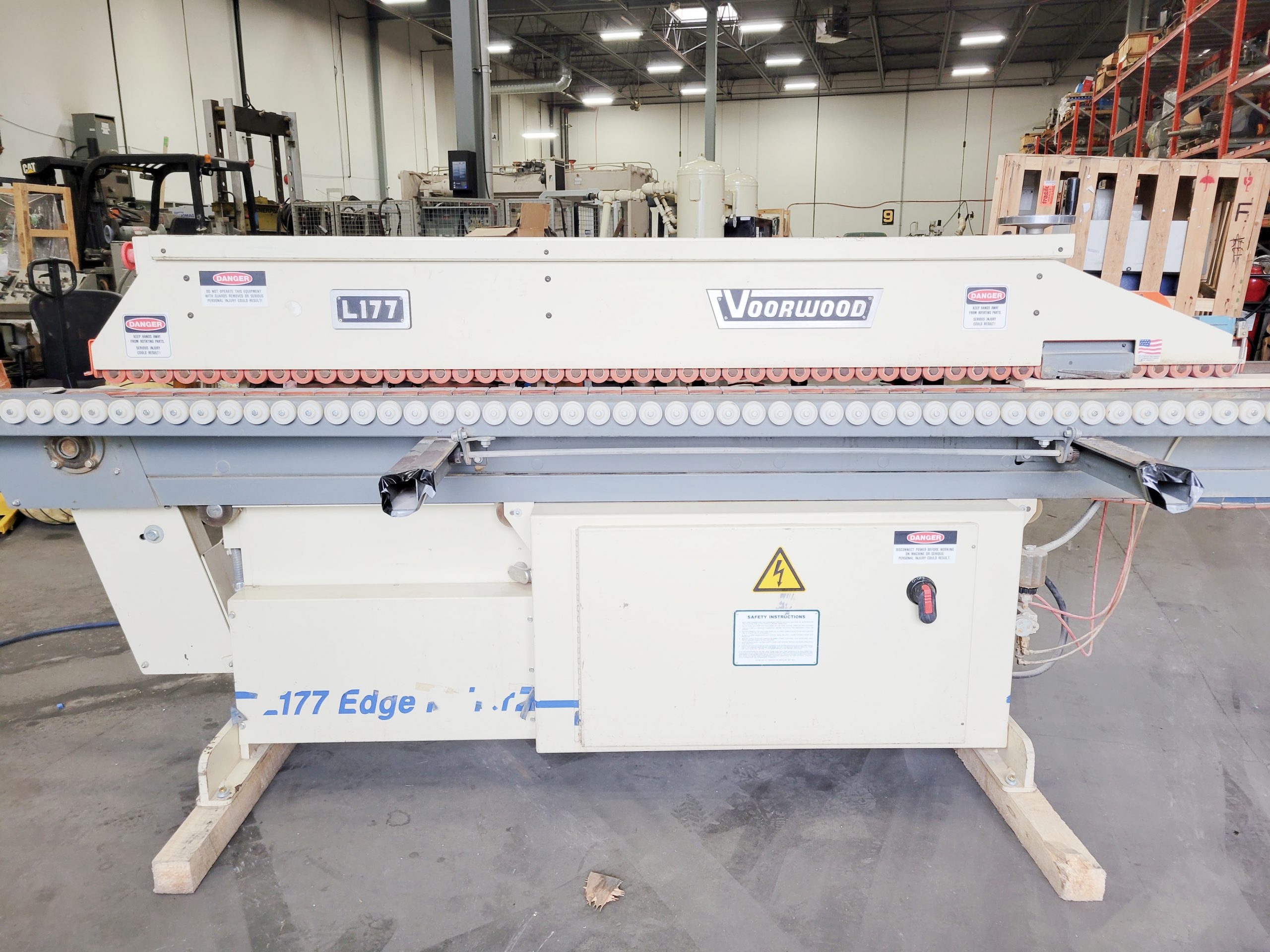 Voorwood L177B Edge Foiler w/ Tooling (Used) Item # UE-121321E (Canada)