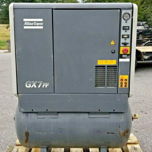 Atlas Copco GX7 Rotary Screw Air Compressor w/ Dryer Item # UGW-63  (South Carolina)