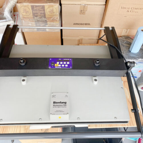 Bienfang 550 Mechanical Heat Press (used) Item # UE-091321B (Florida)