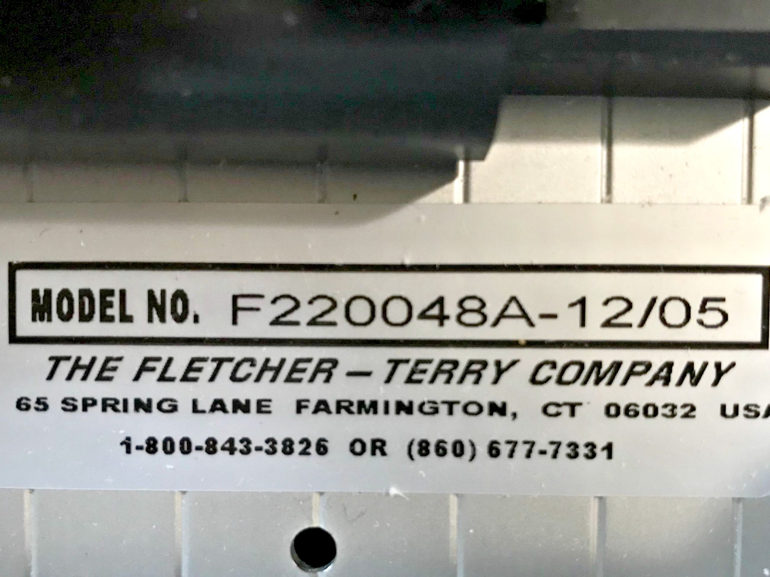 Fletcher Terry 2200 48″ Mat Cutter (used) Item # UFE-C1740