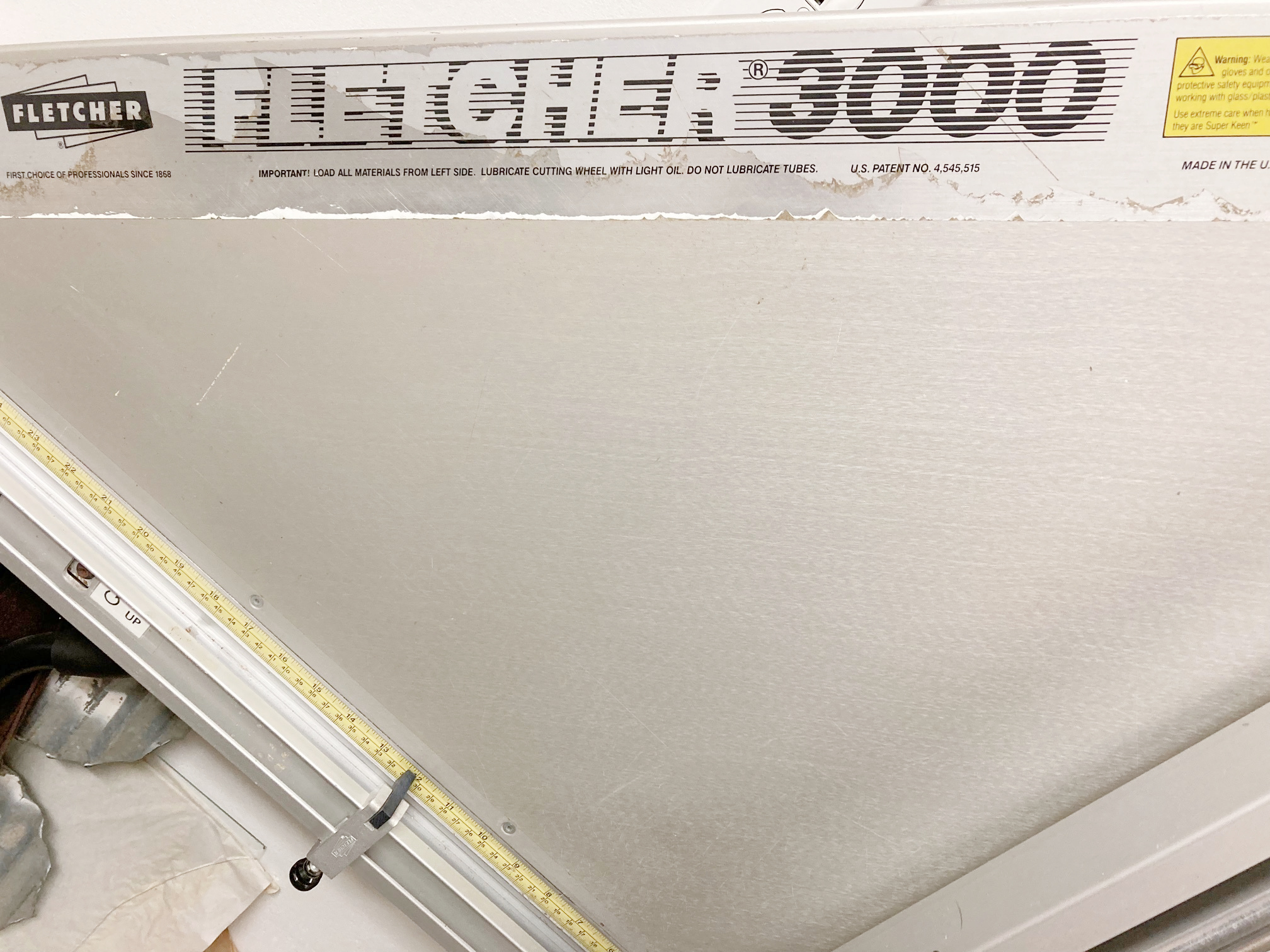Equipment Lot: Fletcher Valiani CMC Mat Cutter, Fletcher 3000 Cutter & Supplies (Used) Item # UE-082021A (Nebraska)