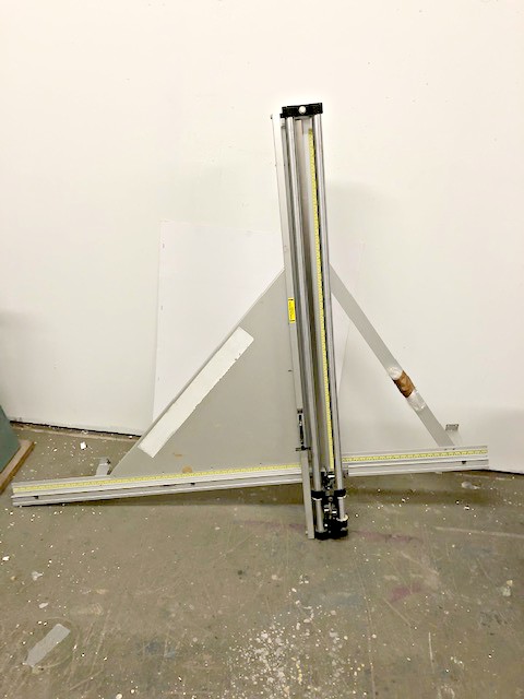 Picture Framing Equipment Lot: Fletcher 3000 Multi Material Cutter, Pistorius MN200 Double Miter Saw, Canvas Stretcher (used) Item # AGFS-16 (LA)