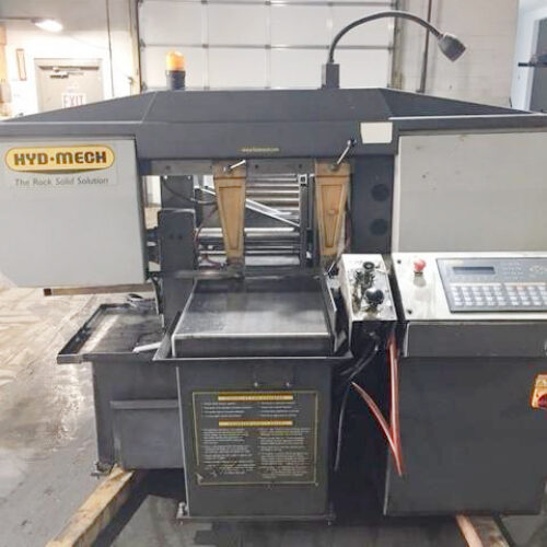 Hyd Mech Model #S-23A Automatic Horizontal Swivel Pivot Band Saw w/ Bundling (used) Item # UE-083021D (Ohio)