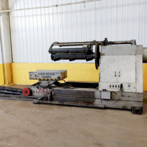 Iowa Precision Motorized Coil Reel Uncoiler with Coil Car (used) Item # UE-092421E (Ohio)