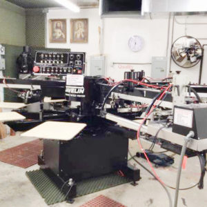 Javelin Pro Series 6 Color / 8 Station Automatic Press (used) Item # UE-090721A (Ohio)