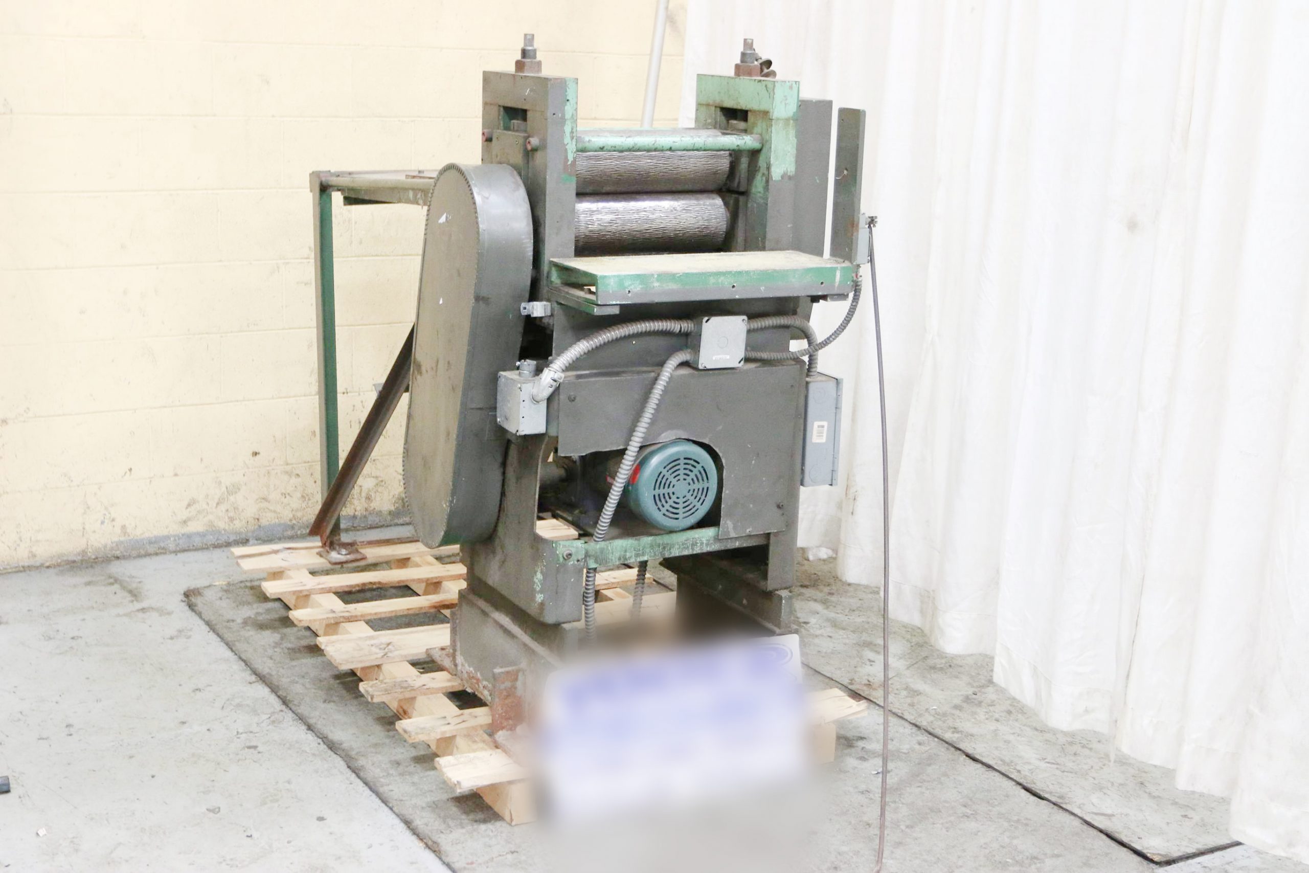 Memco Model #ESB 2 Roll Embossing Roll Machine (used) Item # UE-102821O (Ohio)