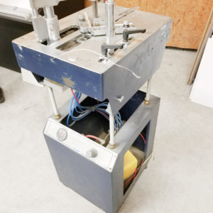 Equipment Lot: ITW AMP (Miter Mite) VN42 Vnailer, Cassese CS89 Underpinner / Joiner / Vnailer, & Fredrix Canvas Stretcher (Used) Item # UE-040622E (Florida)