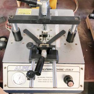 Equipment Lot: Mitre Mite Vnailer, Fletcher 2100 48" Mat Cutter & Oval Cutter (Used) Item # UE-100621A (Illinois)