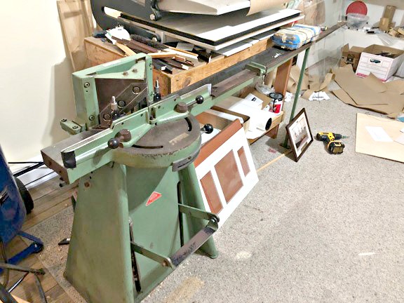 Picture Framing Equipment Lot (used) Item # AGFS-15 (Maryland)