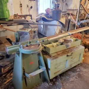 Picture Framing Equipment Lot: Morso Chopper, Fletcher 3000 Cutter, Fletcher 2100 Cutter & Cassese Underpinner (Used) Item # UE-082421A (North Carolina)