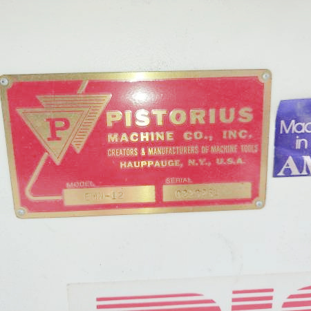 Equipment Lot: Pistorius EMN-12 Double Miter Saw, Cassese CS89 Joiner & Vacuseal Vacuum Press (used) Item # UE-100721B (Texas)