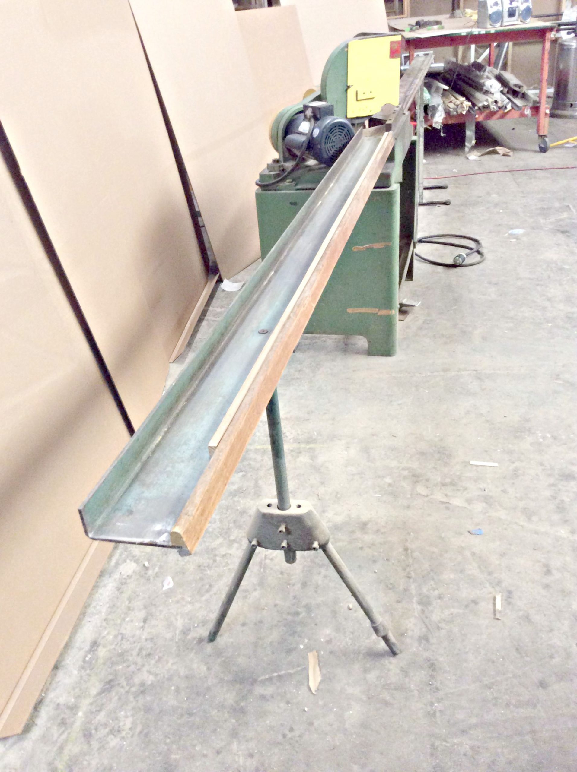 Picture Framing Equipment Lot: Fletcher 3000 Multi Material Cutter, Pistorius MN200 Double Miter Saw, Canvas Stretcher (used) Item # AGFS-16 (LA)
