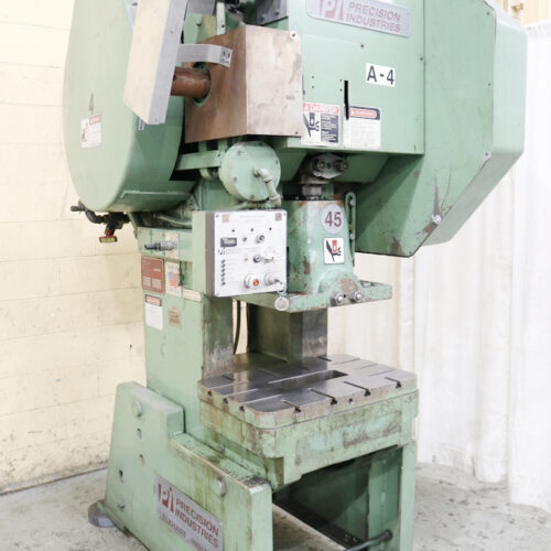 Precision Industries (Federal) OBI Back Geared Press (used) Item # UE-083121I (Ohio)