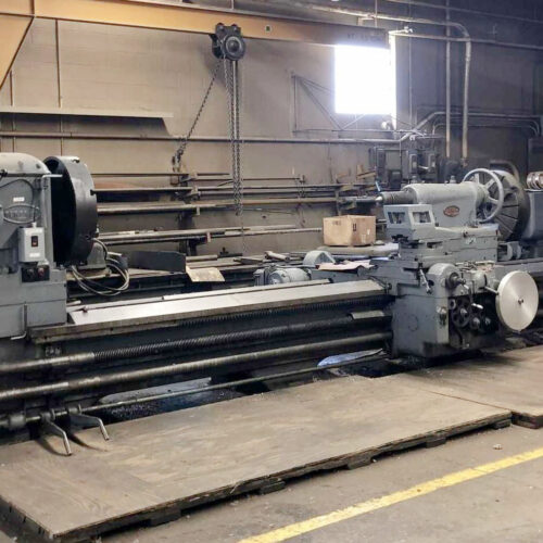 Bertram Engine Lathe with Dual Carriages (used) Item # UE-081721B (Ohio)