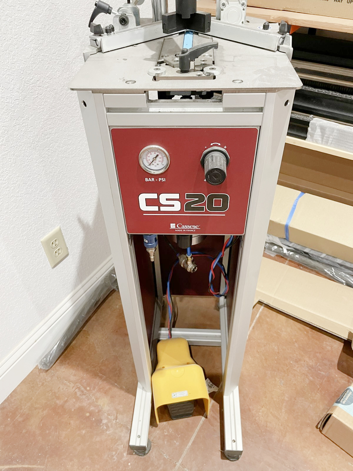 Cassese CS20 Frame Joiner (used) Item # UE-080921C (Arkansas)