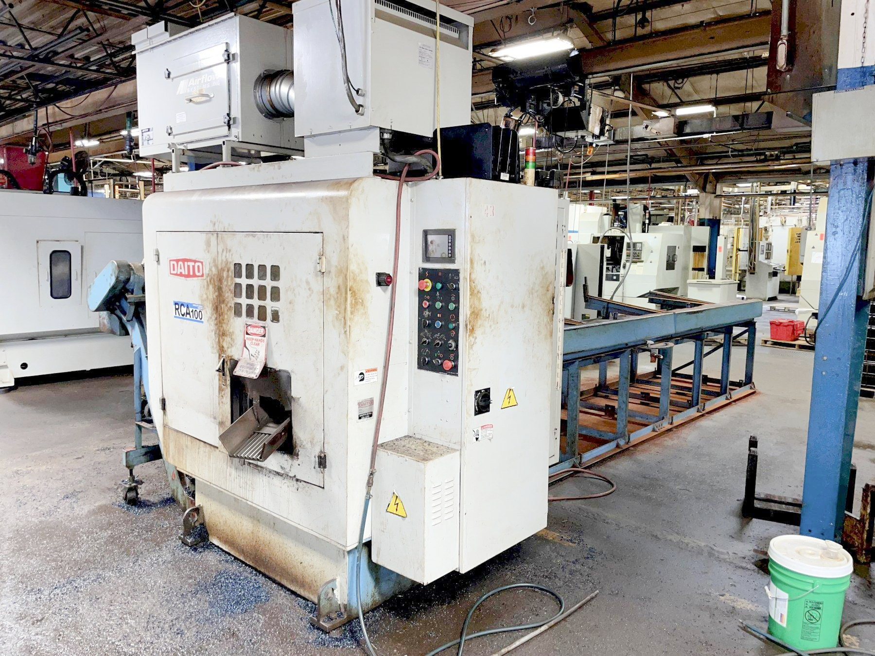 Daito Model #RCA100 High Production Automatic Circular Cold Saw (used) Item # UE-081021B (Ohio)