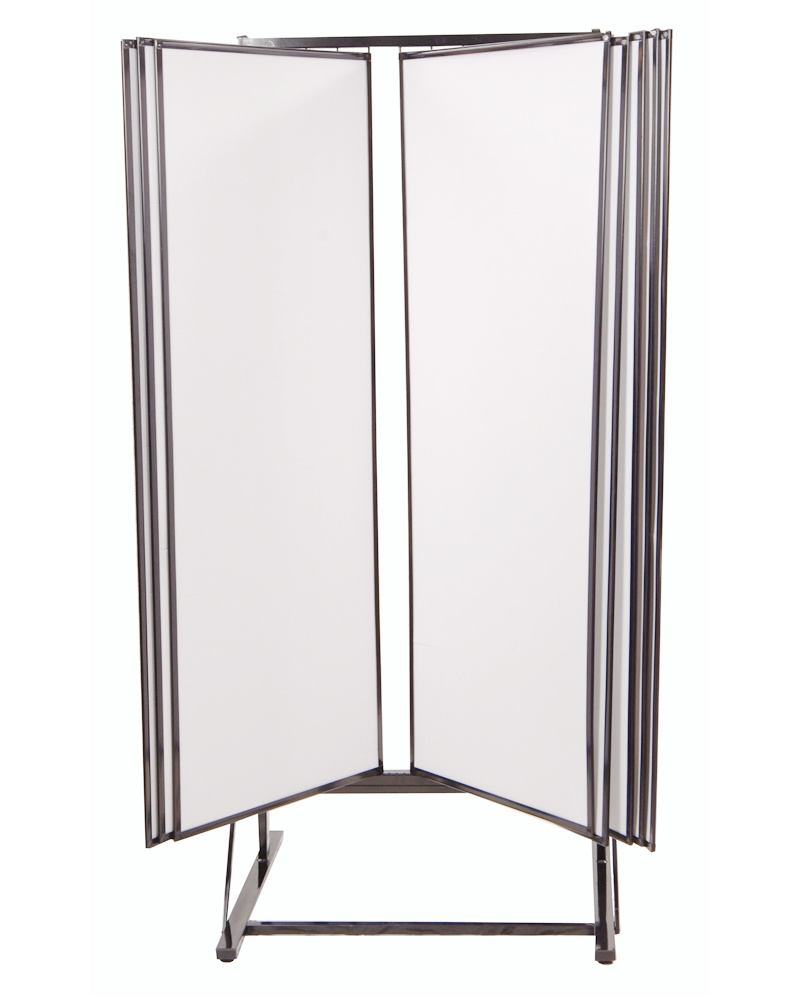 Flash Rack – Free Standing Display for Posters 73″ Tall by 31″ Wide (New) Item # JJ-171030