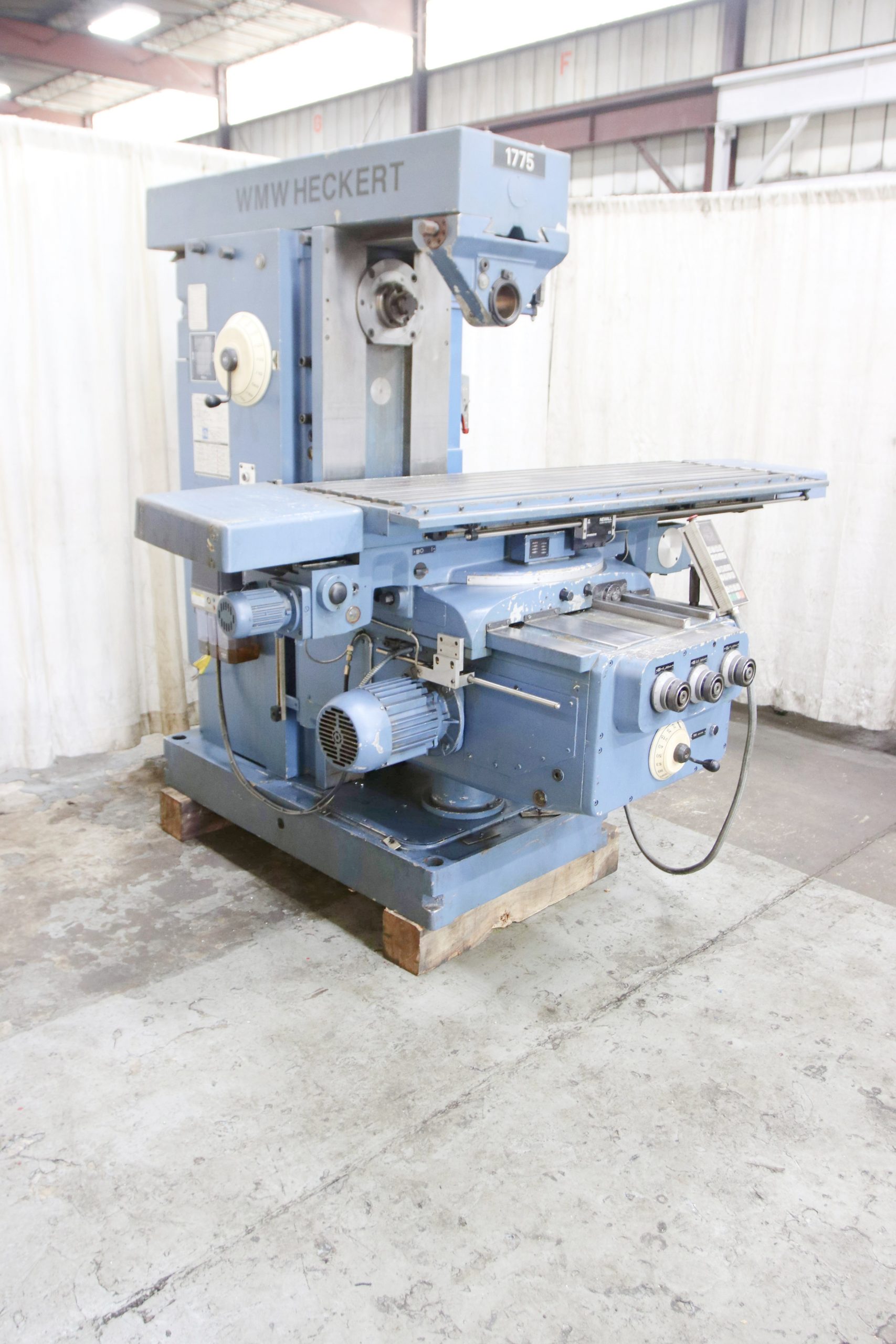 Heckert Model #FU450X1800 Horizontal Mill (used) Item # UE-081221I (Ohio)
