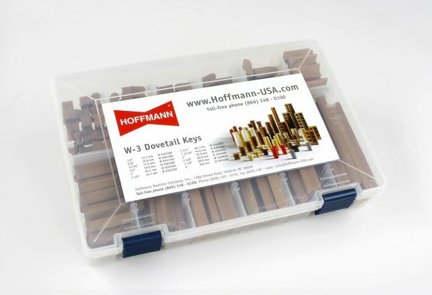 Hoffmann Dovetail Routing Keys Sample Case (New) Item # NFE-398-F