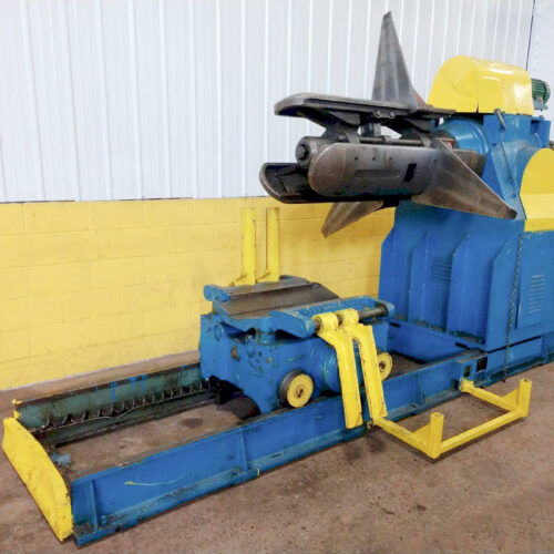 Littell Model #S-300-36 Power Motorized Coil Reel Uncoiler with Coil Car (used) Item # UE-081721T (Ohio)