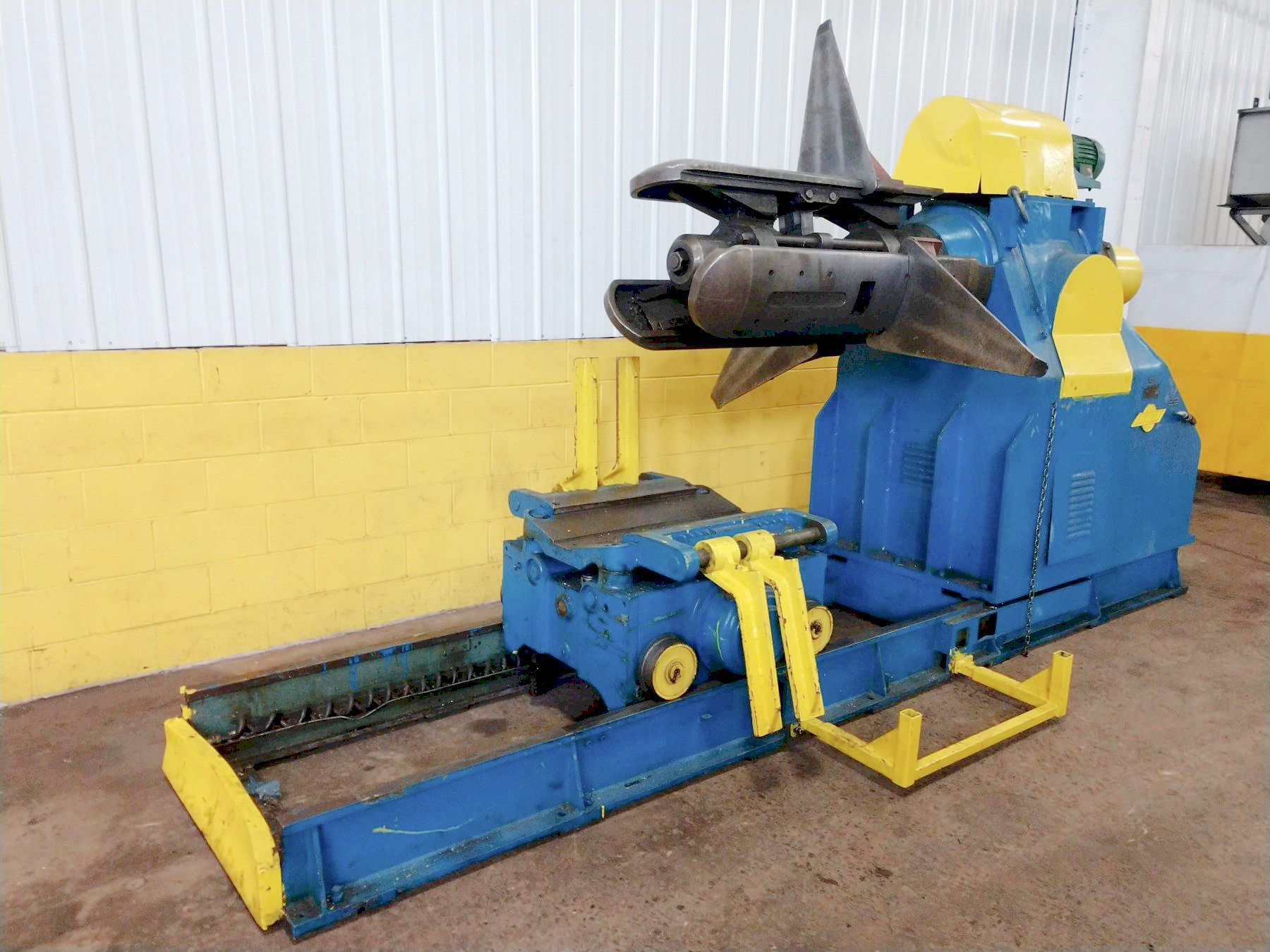 Littell Model #S-300-36 Power Motorized Coil Reel Uncoiler with Coil Car (used) Item # UE-081721T (Ohio)