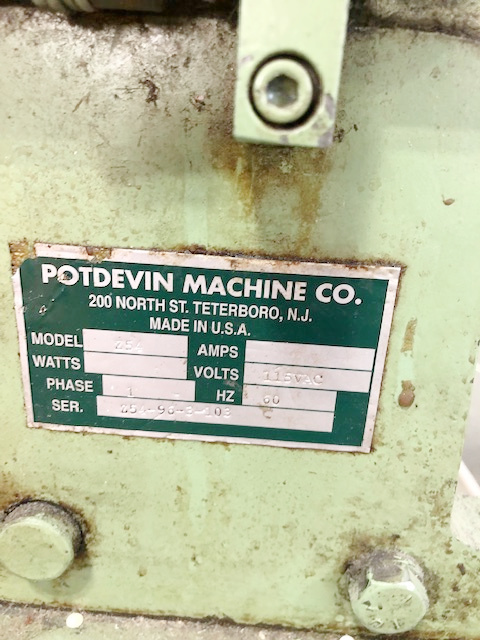 Potdevin Z54 Gluer (used) Item # UE-081621A (New Jersey)