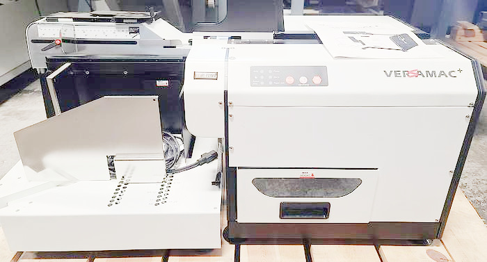 Akiles VersaMac Plus Semi Automatic Desktop Punching & Ejector Machine (Used) Item # UE-041422C (North Carolina)