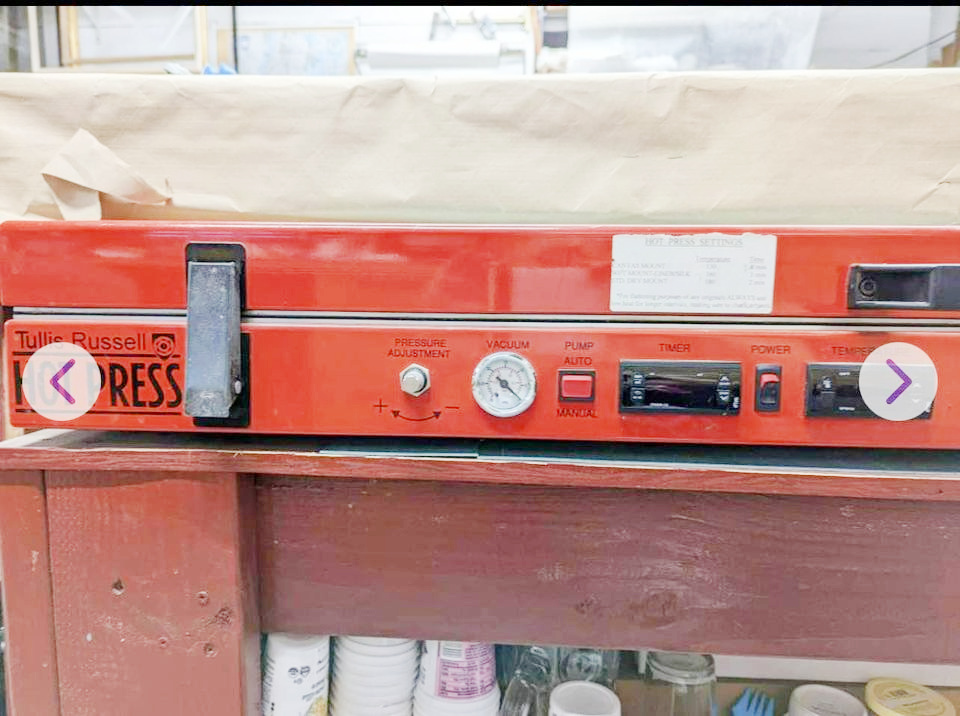 Drytac HGP 260 Vacuum Press (used) Item # UE-041122E (New York)