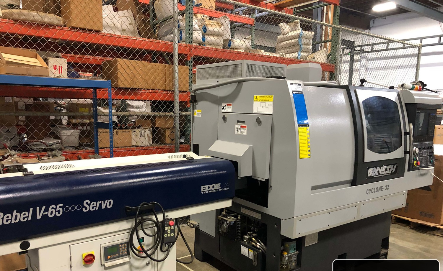 Ganesh Cyclone 32CS CNC Turning Center (used) Item # UE-030722E (California)