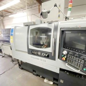 Ganesh Cyclone 32 CS CNC Swiss Lathe (used) Item # UE-010722C (Arizona)