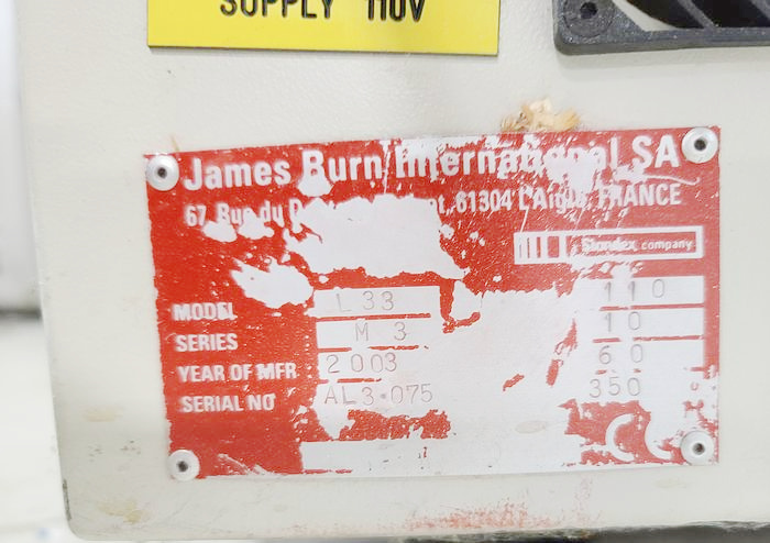 JBI AlphaDoc L33 Automatic Punch (Used) Item # UE-041422B (North Carolina)