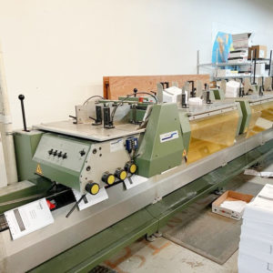 Muller Presto Saddle Binding Line (Used) Item # UE-011422F (Virginia)
