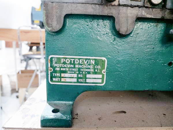 Potdevin Type 2R 21″ Gluer w/ Heater (used) Item # UE-032122A (Virginia)