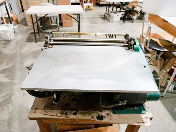 Potdevin Type 2R 21″ Gluer w/ Heater (used) Item # UE-032122A (Virginia)