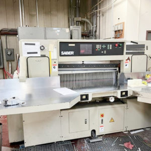 Saber S-115 45" Paper Cutter (Used) Item # UE-011422D (MI)