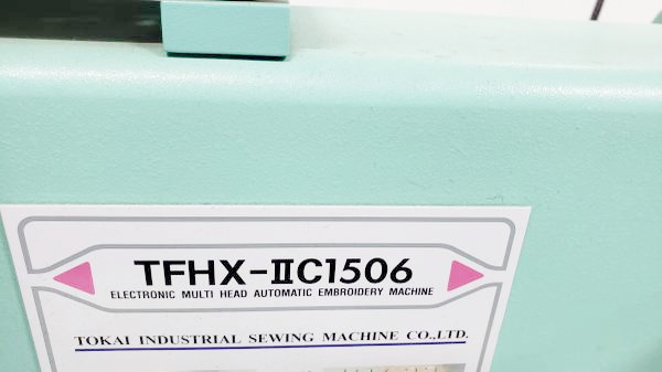 Tajima TFHX-IIC1506 Embroidery Machine (used) Item # UE-020322A (California)
