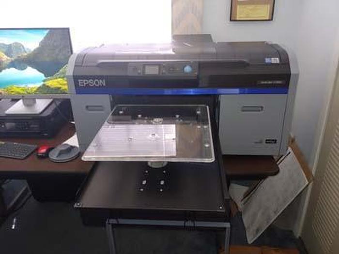Epson F2100 Fabric Printing and Finishing Machine (Used) Item # UE-020322D (Florida)