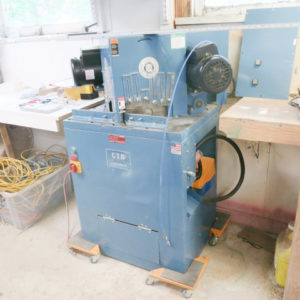 Equipment Lot: CTD D45X Double Miter Saw & ITW AMP VN4 Underpinner (Used) Item # UE-062122B (Canada)