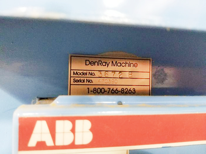 Denray 3672B Downdraft Table (used) Item # UE-060322E (Wisconsin)
