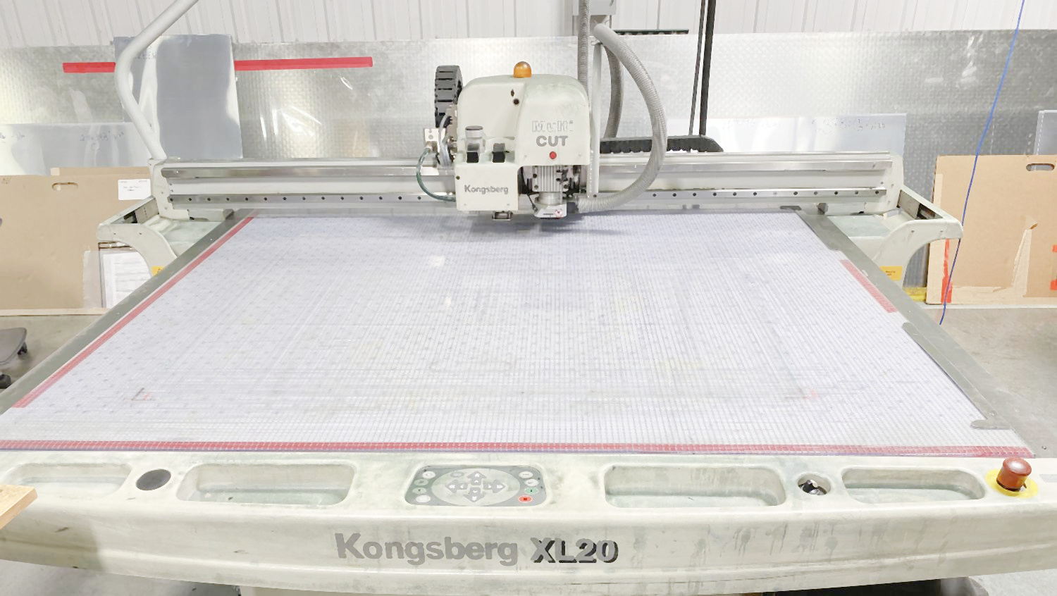 Esko Kongsberg XL20 Flatbed Cutter (Used) Item # UE-070722A (Pennsylvania)